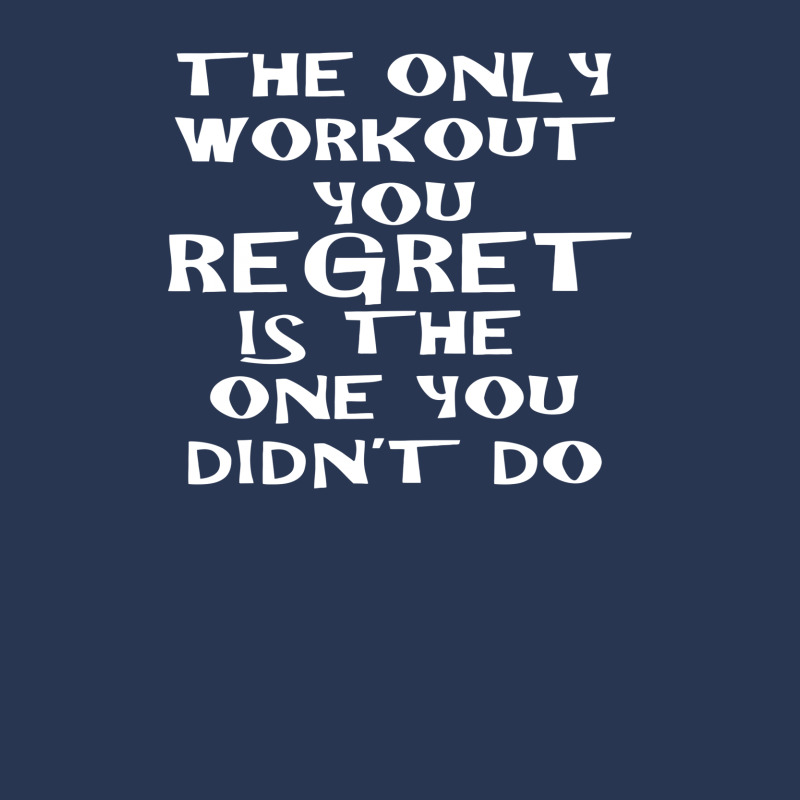 The Only Workout You Regret Men Denim Jacket | Artistshot