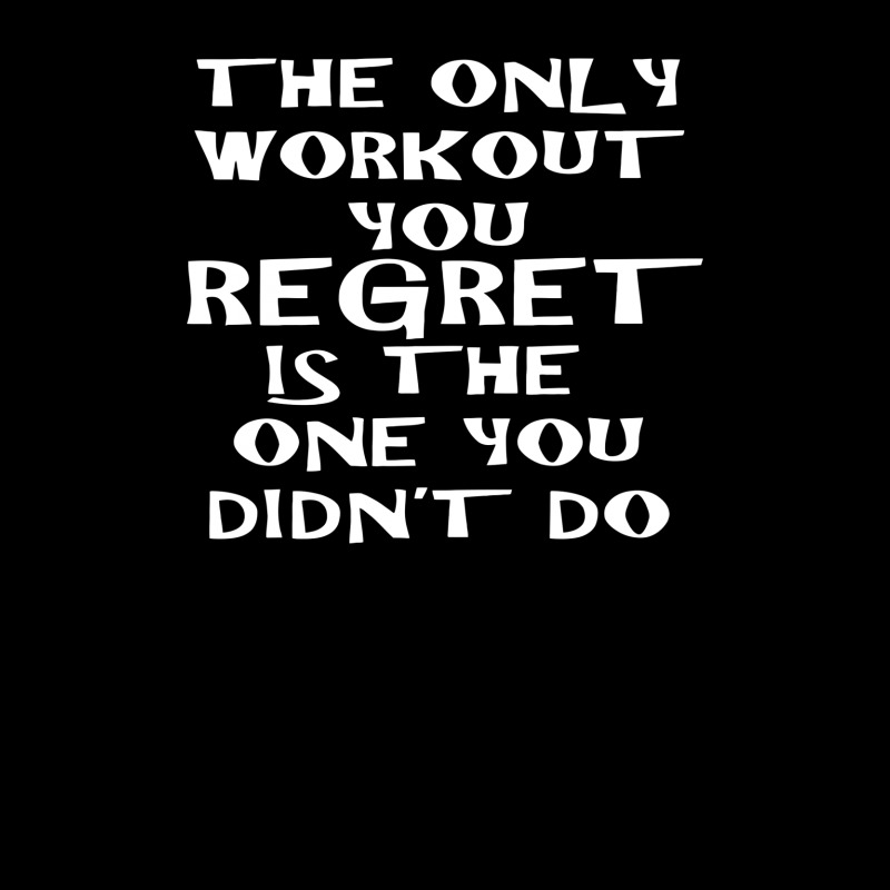 The Only Workout You Regret V-neck Tee | Artistshot