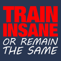 Train Insane Or Remain The Same Men Denim Jacket | Artistshot