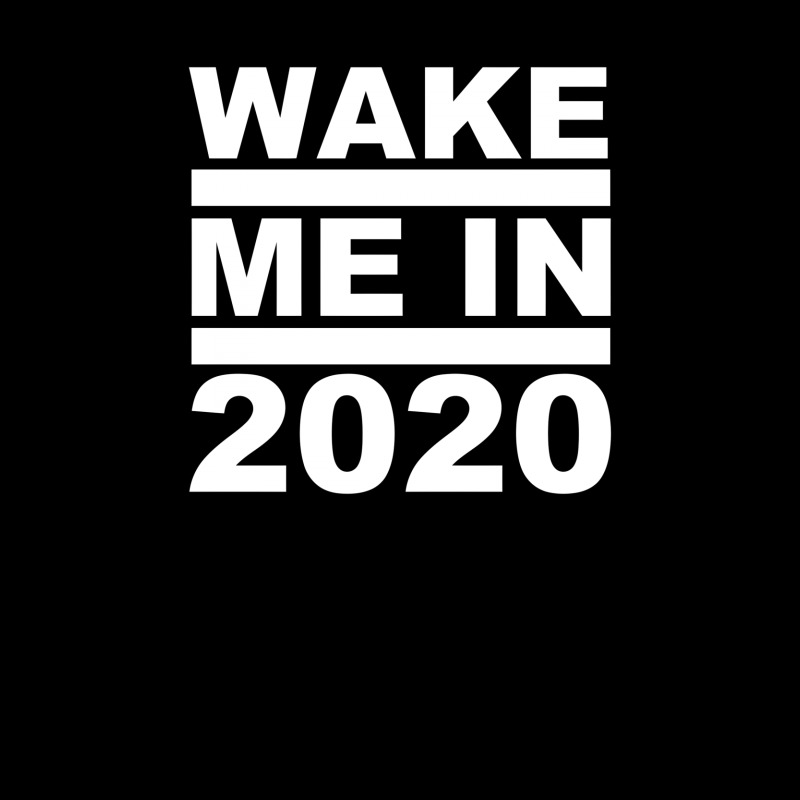 Wake Me In 2020 Men's Long Sleeve Pajama Set | Artistshot