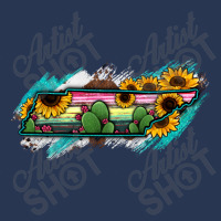 Tennessee Map Sunflower Cactus Serape Ladies Denim Jacket | Artistshot