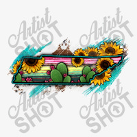 Tennessee Map Sunflower Cactus Serape Ladies Fitted T-shirt | Artistshot