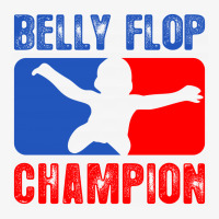 Belly Flop Champion Parody Ladies Fitted T-shirt | Artistshot