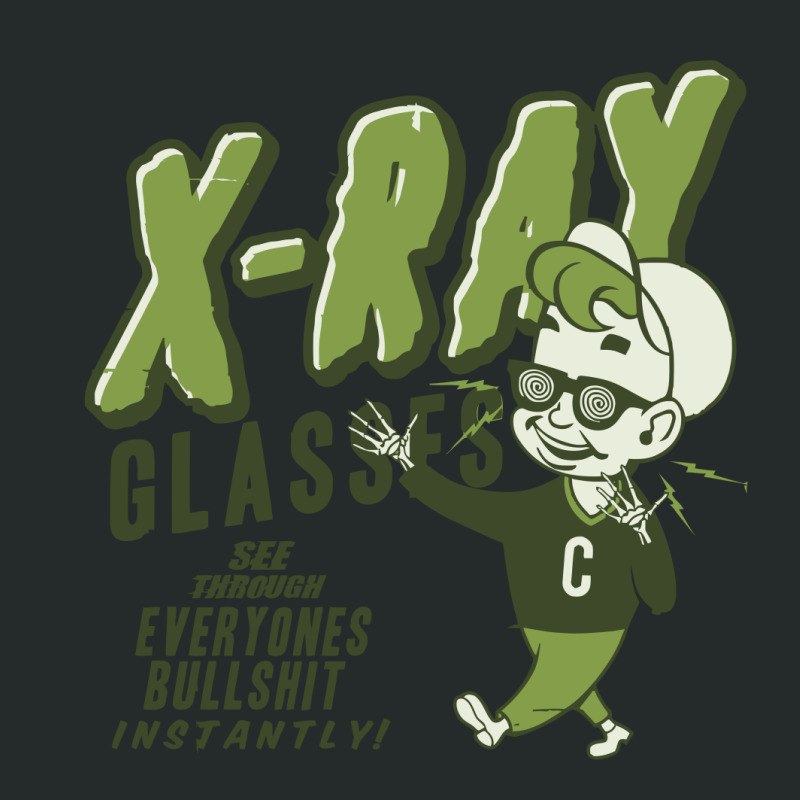 X-ray Glasses See Through Everything Instantly! Women's Triblend Scoop T-shirt | Artistshot