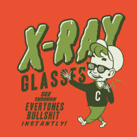 X-ray Glasses See Through Everything Instantly! Ladies Fitted T-shirt | Artistshot