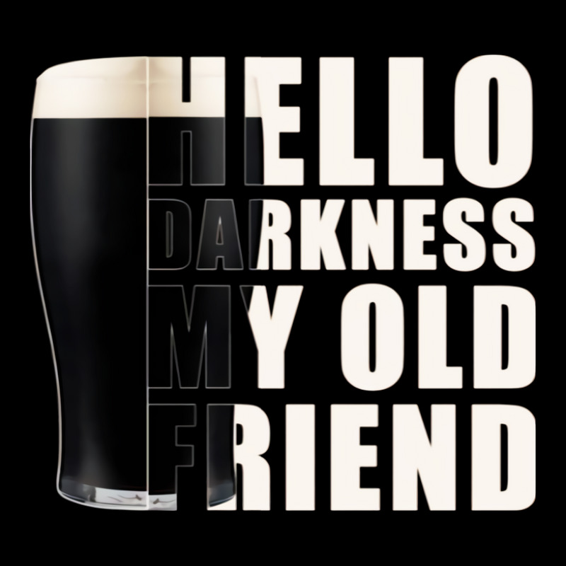 Guinness Beer Hello Darkness My Old Friend Zipper Hoodie | Artistshot