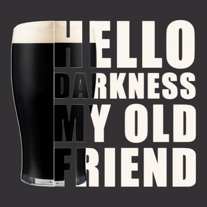 Guinness Beer Hello Darkness My Old Friend Vintage Short | Artistshot