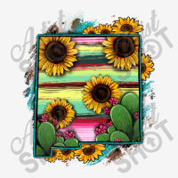 New Mexico Map Sunflower Cactus Serape Baby Beanies | Artistshot