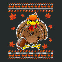 Football Turkey Football Thankful Thanksgiving Christmas Funny 404 Women's Triblend Scoop T-shirt | Artistshot