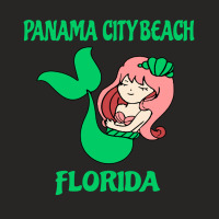 Panama City Beach Cute Mermaid Florida Ladies Fitted T-shirt | Artistshot