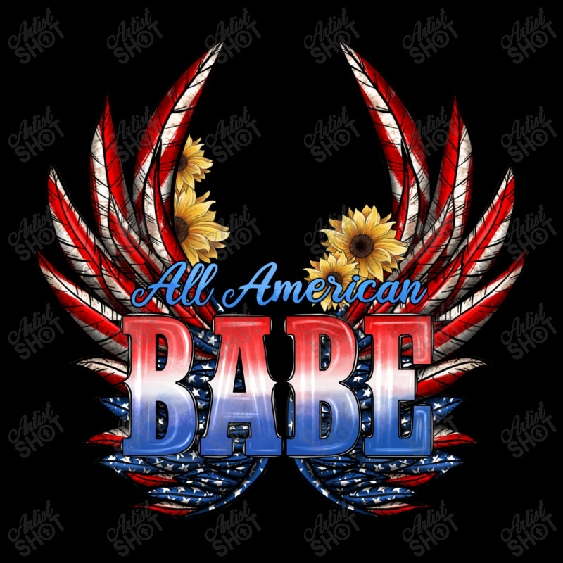 All America Babe Cropped Sweater by JahusDesignShop | Artistshot