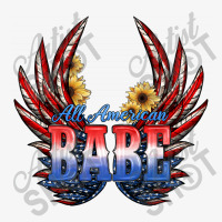 All America Babe Ladies Fitted T-shirt | Artistshot