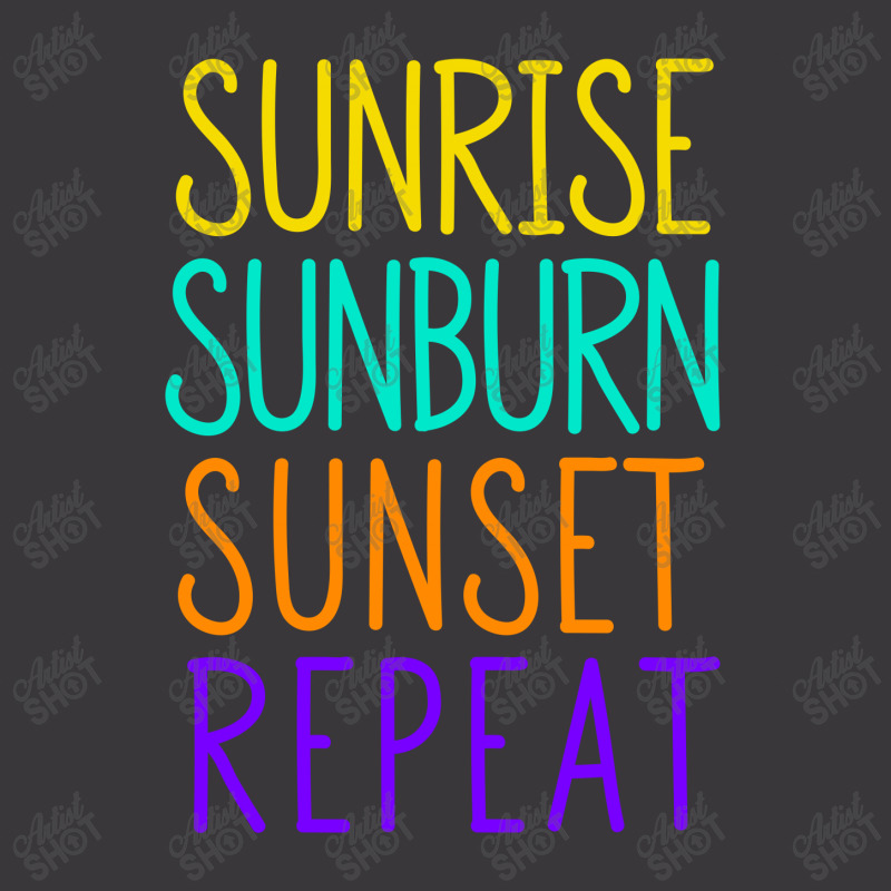 Sunrise Sunburn Sunset Repeat Ladies Curvy T-shirt | Artistshot