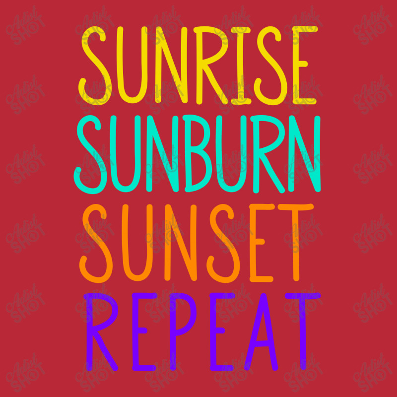 Sunrise Sunburn Sunset Repeat Women's V-neck T-shirt | Artistshot