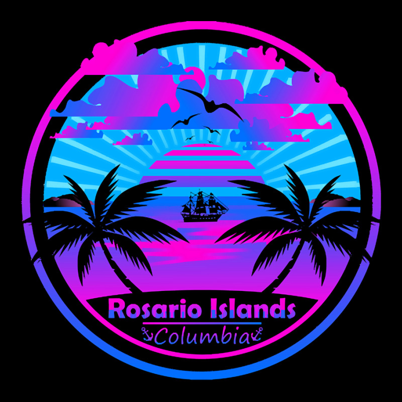 Rosario Islands T  Shirt Rosario Islands Beach Colombia, Palm Trees Su Long Sleeve Shirts by partyguess | Artistshot