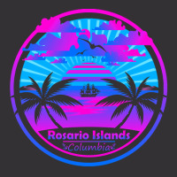 Rosario Islands T  Shirt Rosario Islands Beach Colombia, Palm Trees Su Vintage Short | Artistshot