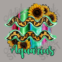 Aquarius Zodiac Sign Sunflower Leopard Serape Racerback Tank | Artistshot