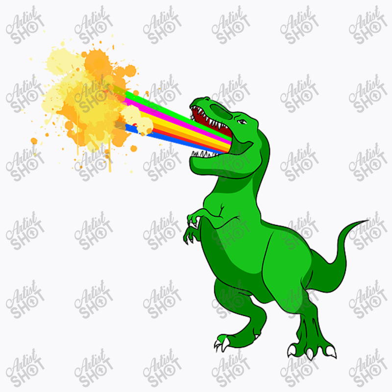 Rainbow Dinosaur For Pride T-shirt | Artistshot