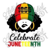 Celebrate Juneteenth 1865 Black Girl Magic Melanin Women T Shirt Sticker | Artistshot