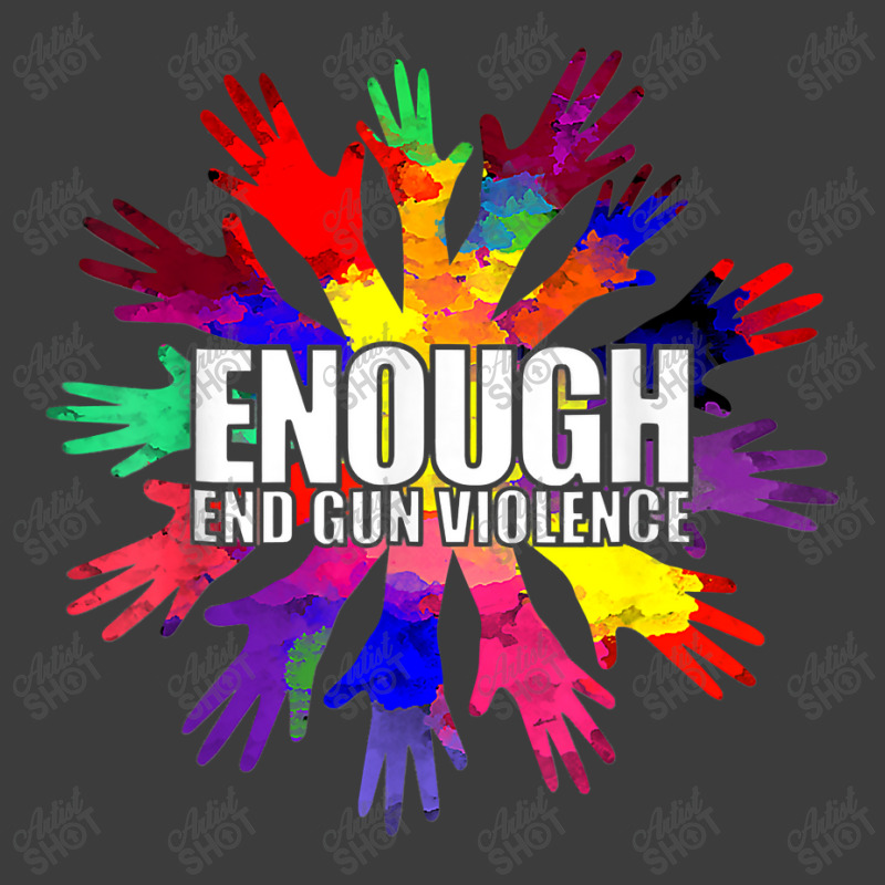 Enough End Gun Violence Wear Orange Day Anti Gun T Shirt Men's Polo Shirt | Artistshot