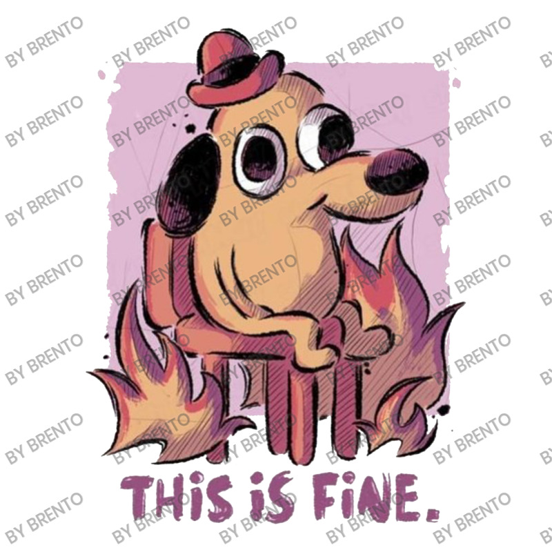 This Is Fine Baby Bodysuit | Artistshot