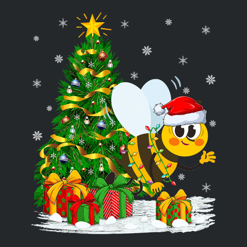 Bee Lover Family Matching Santa Hat Christmas 490 Crewneck Sweatshirt | Artistshot