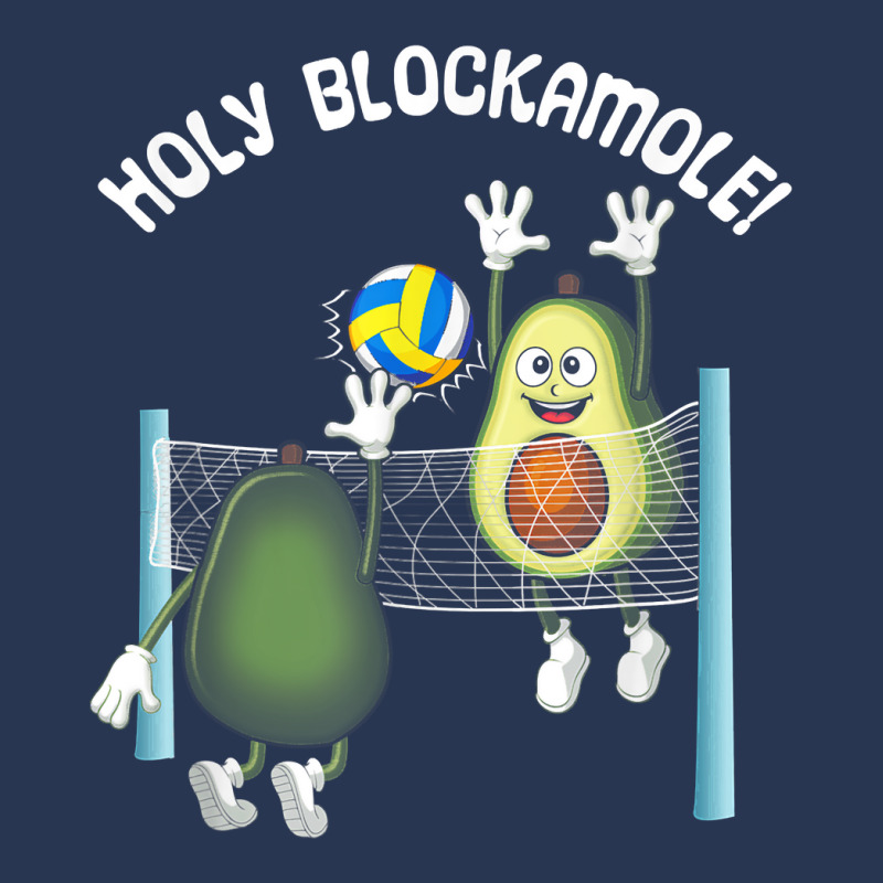 Holy Blockamole! Guacamole Player Blocker Volleyball T Shirt Men Denim Jacket by tandonwelters | Artistshot