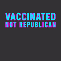 Vaccinated Not Republican  T Shirt Vintage Hoodie And Short Set | Artistshot