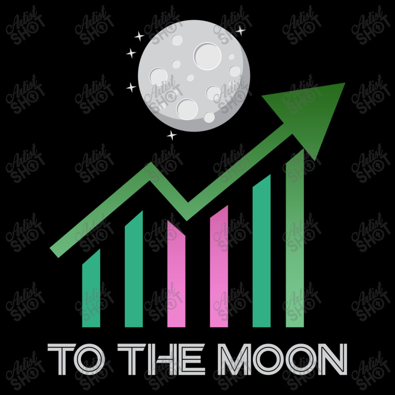 Stocks Market Trading Bulls To The Moon V-Neck Tee by CUSER2397 | Artistshot