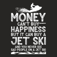 Funny Jet Ski Gift For Water Sport Lover Ski Rider Men Women T Shirt Ladies Fitted T-shirt | Artistshot