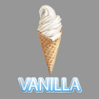 Love Vanilla Ice Cream   Waffle Cone Funny Gift T Shirt Women's V-neck T-shirt | Artistshot