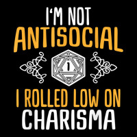 Funny Rpg Rolled Low Charisma T Shirt Youth Hoodie | Artistshot