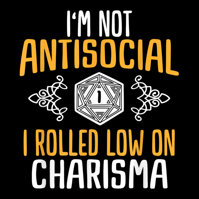 Funny Rpg Rolled Low Charisma T Shirt Youth Hoodie by franceskagilland | Artistshot