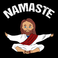 Namaste Jesus Legging | Artistshot