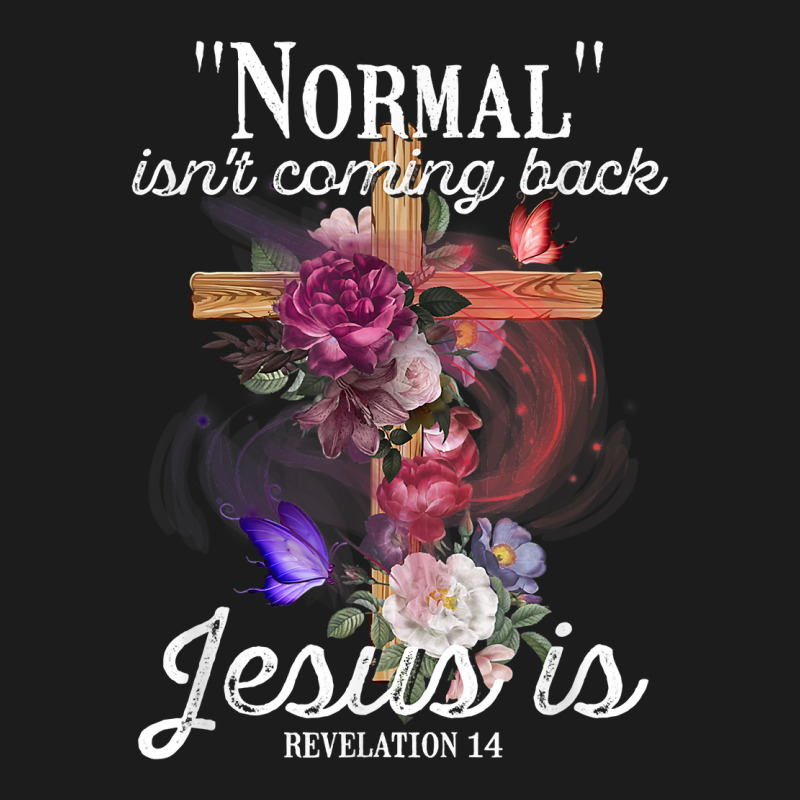 Normal Isn't Coming Back But Jesus Is Revelation 14 Costume T Shirt Hoodie & Jogger set by norhannuchols | Artistshot