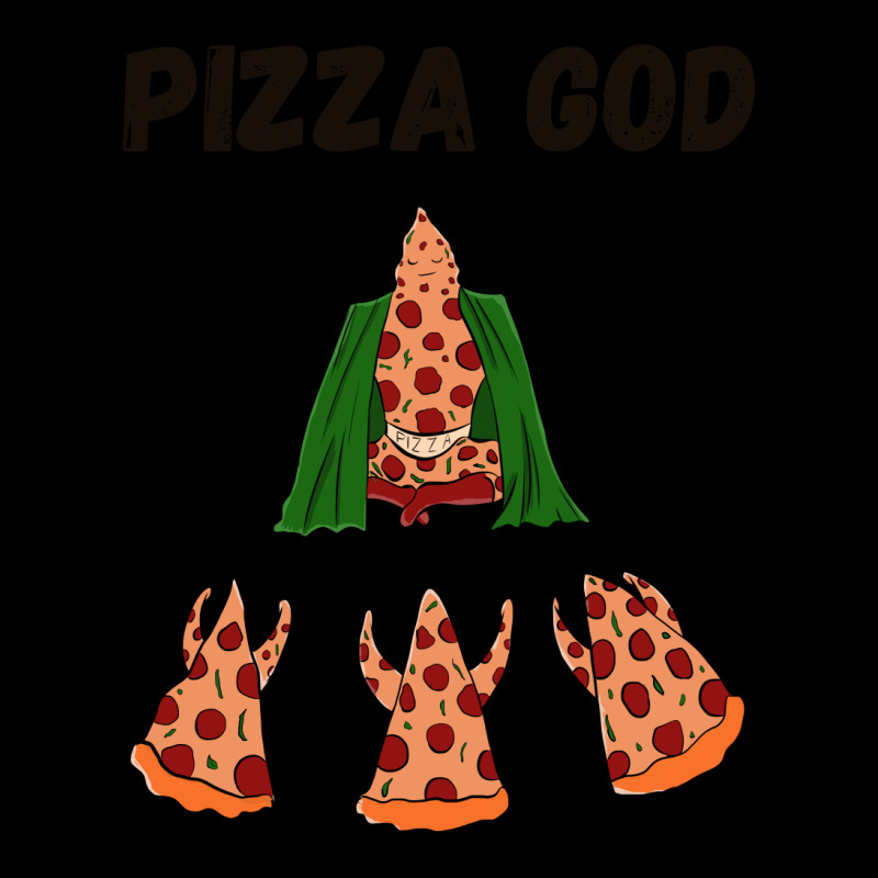 God Of Pizza Illustration Legging | Artistshot