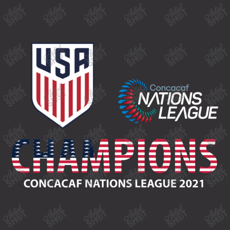 Usa Champion Concacaf Nations League 2021 Vintage Short | Artistshot