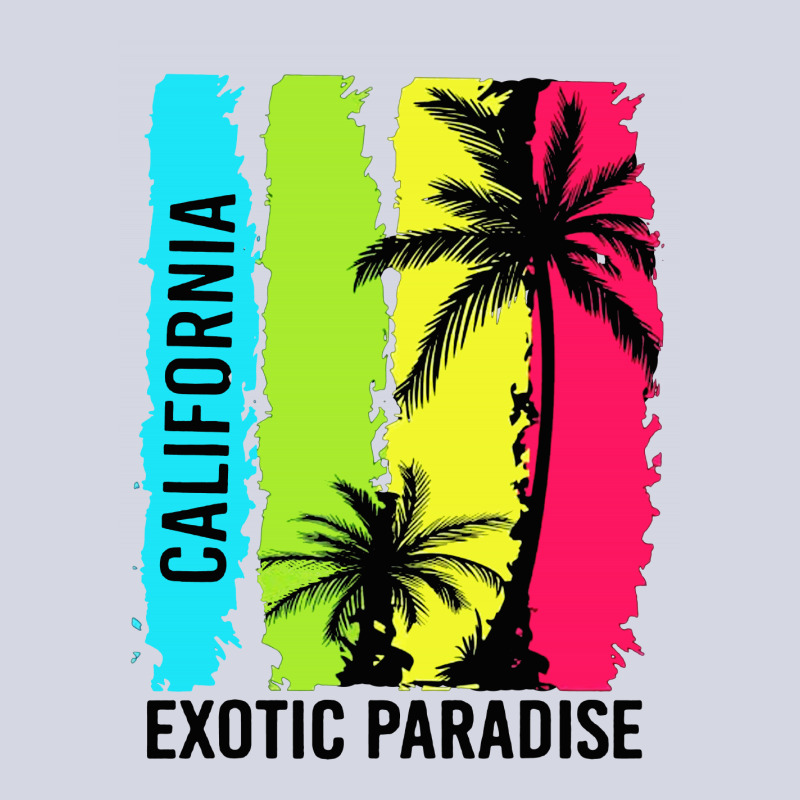 California Paradise Fleece Short by William Art | Artistshot