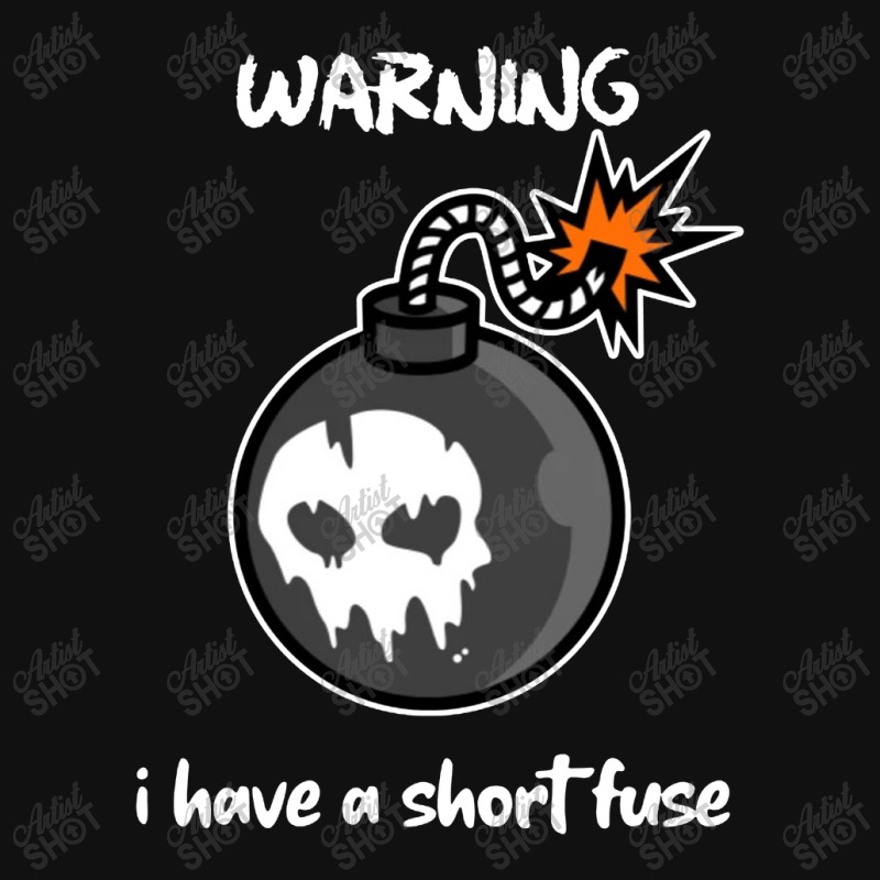 Warning I Have A Short Fuse Baby Bibs by Showa | Artistshot