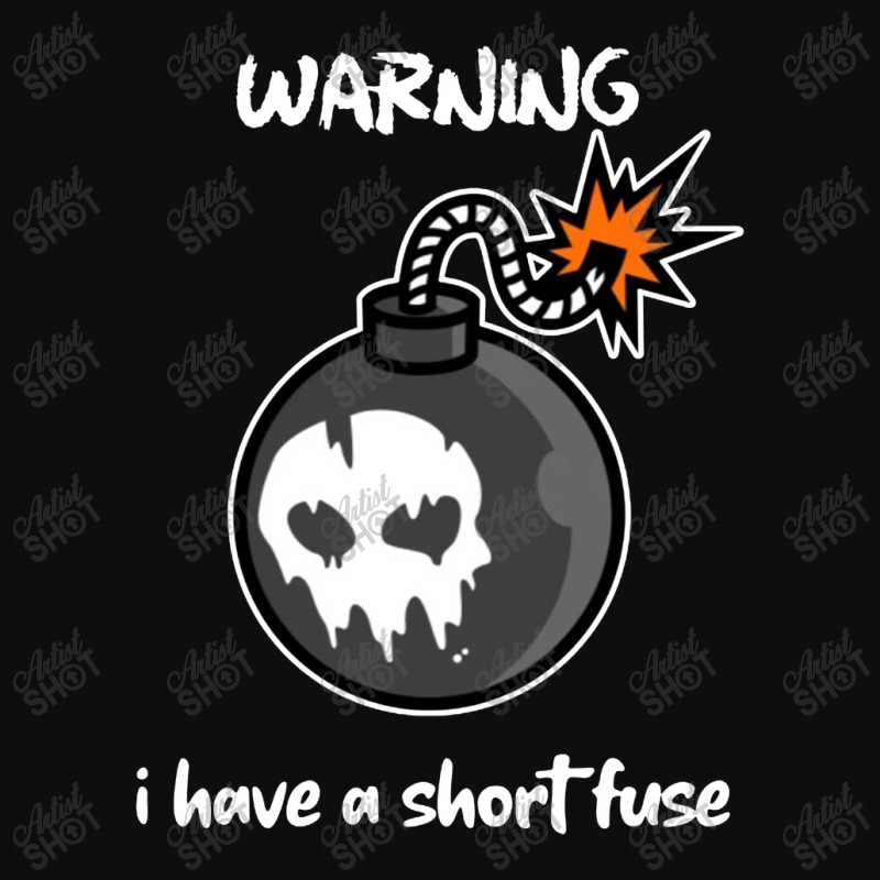 Warning I Have A Short Fuse Crop Top by Showa | Artistshot