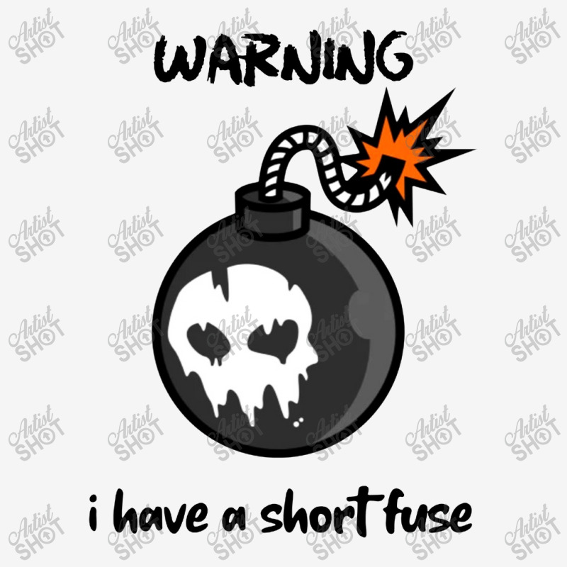 Warning I Have A Short Fuse Baby Bibs by Showa | Artistshot