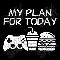 Plan For Today Video Games Milk Tea Burger Food Lover Baby Bibs | Artistshot