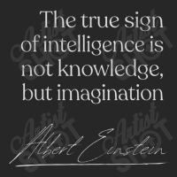 The True Sign Of Intelligence Is Not Knowledge Women's Pajamas Set | Artistshot