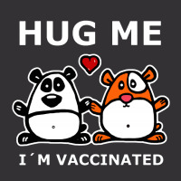 Hug Me I'm Vaccinated Vintage Hoodie | Artistshot