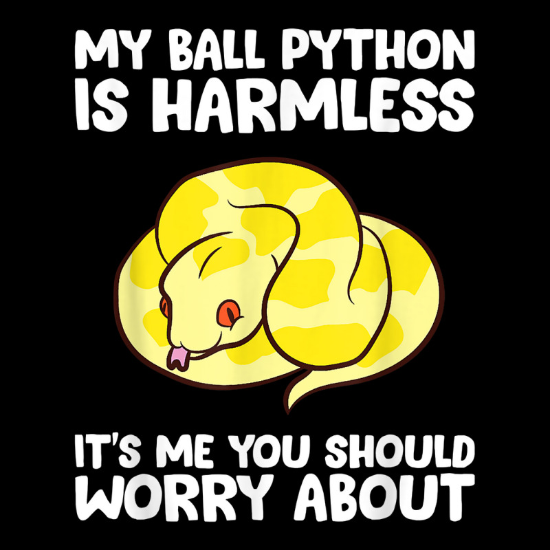 My Ball Python Is Harmless It's Me You Should Worry About T Shirt 