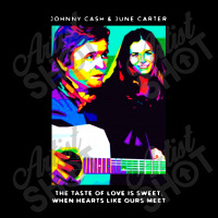 Jhonny Cash And June Carter Men's Long Sleeve Pajama Set | Artistshot