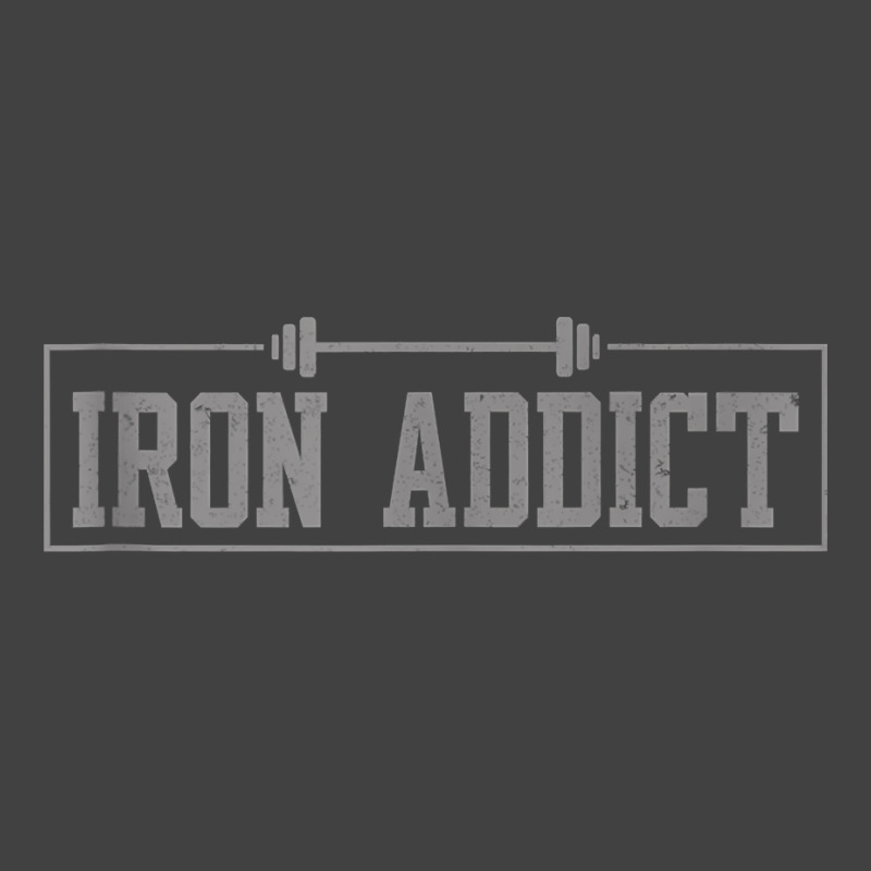 Iron Addict Gym Fitness Lifting Bodybuilder Workout Tank Top Vintage T-shirt | Artistshot