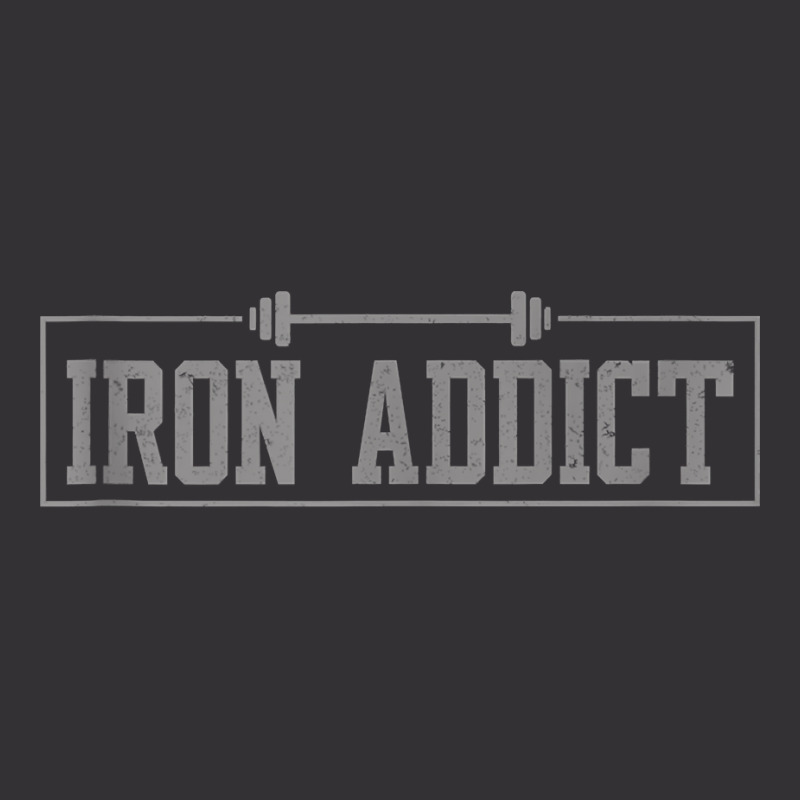 Iron Addict Gym Fitness Lifting Bodybuilder Workout Tank Top Vintage Hoodie And Short Set | Artistshot