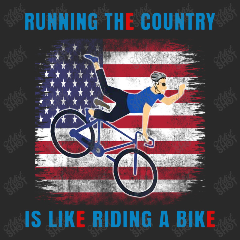 Biden Running The Country Is Like Riding A Bike Printed Hat | Artistshot