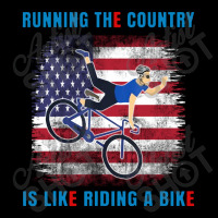 Biden Running The Country Is Like Riding A Bike Kids Cap | Artistshot